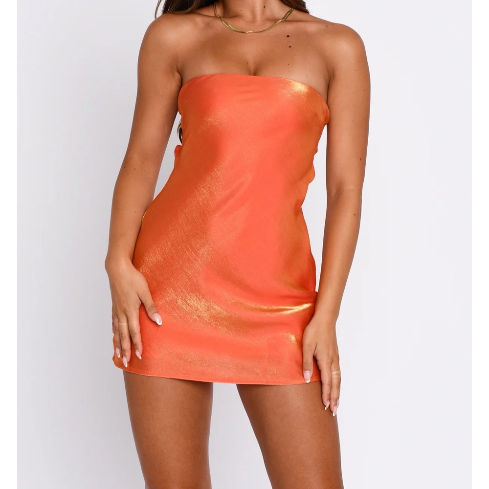 Crazy for you mini dress white fox boutique